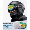 imageOutdoorMaster Ski Goggles with Cover Snowboard Snow Goggles OTG AntiFogYouth Vlt 111