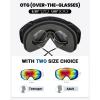imageOutdoorMaster Ski Goggles with Cover Snowboard Snow Goggles OTG AntiFogYouth Vlt 212