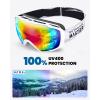 imageOutdoorMaster Ski Goggles with Cover Snowboard Snow Goggles OTG AntiFogYouth Vlt 2124