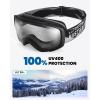 imageOutdoorMaster Ski Goggles with Cover Snowboard Snow Goggles OTG AntiFogYouth Vlt 99