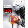 imageOutdoorMaster Ski Mittens for Women ampamp Men Waterproof ampamp Windproof Ski Gloves Winter Warm Snowboarding GlovesBlackGray