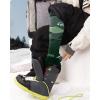 imageOutdoorMaster Ski Socks 2Pair Pack Skiing and Snowboarding Thermal Socks for Men with NonSlip Cuff DesignArmy Green
