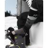 imageOutdoorMaster Ski Socks 2Pair Pack Skiing and Snowboarding Thermal Socks for Men with NonSlip Cuff DesignBlack