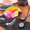imageOutdoorMaster Wireless Bluetooth 50 Ski Helmet Dropin Headphones HD Speaker Chip Compatible with AudioReady Helmet with Builtin Mic for Motorcycling Easy Control Buttons IP45 SweatResistanceBlack