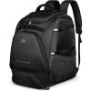 imageOutdoorMaster Ski Boot Bag 50L Waterproof Snowboard Bag for Air Travel Travel Boot Backpack for Ski Helmet Goggles Gloves Skis Snowboard ampamp Accessories for Men Women and Youth  BlackBlack