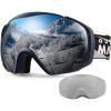 imageOutdoorMaster Ski Goggles with Cover Snowboard Snow Goggles OTG AntiFogAdult A01 Vlt 94