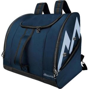imageOutdoorMaster Boot Bag  50L Ski Boots and Snowboard Boots Bag Excellent for Travel with Waterproof Exterior ampamp Bottom  for Men Women and YouthDark Blue