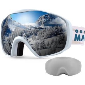 imageOutdoorMaster Ski Goggles with Cover Snowboard Snow Goggles OTG AntiFogAdult A021 Vlt 94