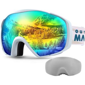 imageOutdoorMaster Ski Goggles with Cover Snowboard Snow Goggles OTG AntiFogAdult Vlt 112
