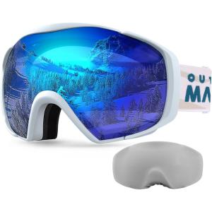 imageOutdoorMaster Ski Goggles with Cover Snowboard Snow Goggles OTG AntiFogAdult Vlt 1931