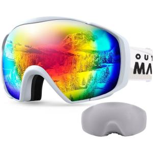 imageOutdoorMaster Ski Goggles with Cover Snowboard Snow Goggles OTG AntiFogAdult Vlt 2124