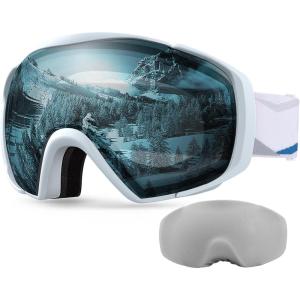 imageOutdoorMaster Ski Goggles with Cover Snowboard Snow Goggles OTG AntiFogYouth A05 Vlt 851