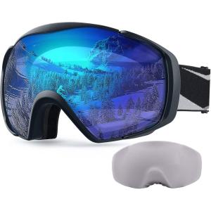 imageOutdoorMaster Ski Goggles with Cover Snowboard Snow Goggles OTG AntiFogYouth A06 Vlt 193