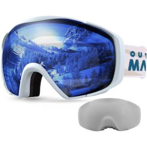 imageOutdoorMaster Ski Goggles with Cover Snowboard Snow Goggles OTG AntiFogYouth Vlt 2839
