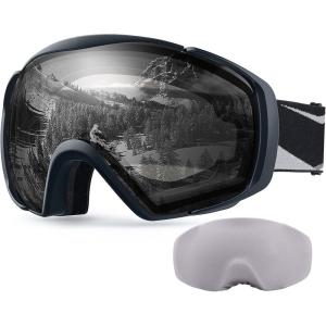 imageOutdoorMaster Ski Goggles with Cover Snowboard Snow Goggles OTG AntiFogYouth Vlt 47