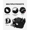 imageOutdoorMaster 50L Ski Boot BagSki and Snowboard Boots Travel Backpack with Helmet Compartment  Waterproof Exterior ampamp BottomBlack