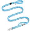 imageOutdoorMaster Bungee Dog Leash Heavy Duty Dog Leash with Shock Absorption 2 Padded Handles Training Leash Improved Dog Safety and Comfort Tan 4 FTBlue
