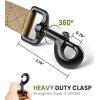 imageOutdoorMaster Bungee Dog Leash Heavy Duty Dog Leash with Shock Absorption 2 Padded Handles Training Leash Improved Dog Safety and Comfort Tan 4 FTBrown