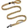 imageOutdoorMaster Bungee Dog Leash Heavy Duty Dog Leash with Shock Absorption 2 Padded Handles Training Leash Improved Dog Safety and Comfort Tan 4 FTBrown