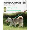 imageOutdoorMaster Bungee Dog Leash Heavy Duty Dog Leash with Shock Absorption 2 Padded Handles Training Leash Improved Dog Safety and Comfort Tan 4 FTMint Green