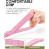 imageOutdoorMaster Bungee Dog Leash Heavy Duty Dog Leash with Shock Absorption 2 Padded Handles Training Leash Improved Dog Safety and Comfort Tan 4 FTPink