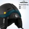 imageOutdoorMaster Diamond MIPS Ski Helmet  Snow Sport Helmet Snowboard Helmet for Men Women ampamp YouthBlue Carbon