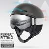 imageOutdoorMaster Diamond MIPS Ski Helmet  Snow Sport Helmet Snowboard Helmet for Men Women ampamp YouthSilver Armor