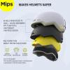 imageOutdoorMaster Diamond MIPS Ski Helmet  Snow Sport Helmet Snowboard Helmet for Men Women ampamp YouthWhite Beige