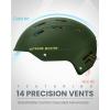 imageOutdoorMaster Kelvin II Ski Helmet  Snow Sport Helmet Snowboard Helmet for Men Women ampamp YouthMatte Green