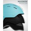 imageOutdoorMaster Kelvin II Ski Helmet  Snow Sport Helmet Snowboard Helmet for Men Women ampamp YouthMatte Mint