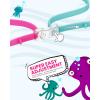 imageOutdoorMaster Kids Swim Goggles 2 Pack  Quick Adjustable Strap Swimming Goggles for Kids  D2 Packblue Pink