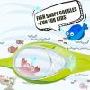 imageOutdoorMaster Kids Swim Goggles 2 Pack  Quick Adjustable Strap Swimming Goggles for Kids  D2 Packf