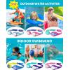 imageOutdoorMaster Kids Swim Goggles 2 Pack  Quick Adjustable Strap Swimming Goggles for Kids  D2 Packsilver Pink