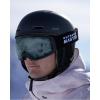 imageOutdoorMaster Owl Ski Goggles OTG Snow Snowboard Goggles for Men Women Youth AntiFog 100 UV ProtectionBlvlt 80 Lightblue