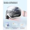 imageOutdoorMaster Owl Ski Goggles OTG Snow Snowboard Goggles for Men Women Youth AntiFog 100 UV ProtectionWhpvlt 10 Silver