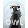imageOutdoorMaster Owl Ski Goggles OTG Snow Snowboard Goggles for Men Women Youth AntiFog 100 UV ProtectionWhvlt 10 Silver