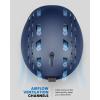 imageOutdoorMaster Ski Helmet  Takin SnowboardHelmet with Visor Adjustable Dial Fit 10 Vents  Durable ABS Shell ampamp ShockAbsorbing EPS Core  Snow Sport Helmet for Men Women ampamp YouthBlue