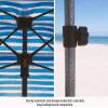 imageQipi Beach Cabana  Easy to Set Up Canopy Waterproof Portable 6 x 6 Beach Shelter Included Side Wall Shade with UPF 50 UV Protection Ultimate Sun Umbrella  for Kids Family ampamp FriendsSiesta Beach