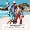 imageQipi Beach Cabana  Easy to Set Up Canopy Waterproof Portable 6 x 6 Beach Shelter Included Side Wall Shade with UPF 50 UV Protection Ultimate Sun Umbrella  for Kids Family ampamp FriendsJervis Bay