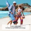 imageQipi Beach Cabana  Easy to Set Up Canopy Waterproof Portable 6 x 6 Beach Shelter Included Side Wall Shade with UPF 50 UV Protection Ultimate Sun Umbrella  for Kids Family ampamp FriendsSiesta Beach