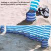 imageQipi Beach Cabana  Easy to Set Up Canopy Waterproof Portable 6 x 6 Beach Shelter Included Side Wall Shade with UPF 50 UV Protection Ultimate Sun Umbrella  for Kids Family ampamp FriendsSiesta Beach