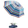 New Version-Blue/Red Striped with Cup Holder