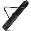 imageOutdoorMaster Padded Ski Bag ABS Hard Shell Ends Ski Travel Bags Ski Case with Pockets and Removable Shoulder Straps  Up to 185cm Ski Boards
