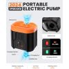 imageOutdoorMaster Bonito 5kPa Portable Electric Air Pump for Inflatables 1443Wh Rechargeable Mini Air Pump Inflator Inflation ampamp Deflation for Air Mattress Pool Float Storage Bags Air Beds