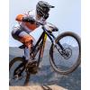 imageOutdoorMaster Full Face Mountain Bike Helmet for Men ampamp WomenTwo Removable Chin Pad Mountain Bike Helmet Grizzly Ventilation Lightweight Racing Downhill DH BMX MTB HelmetSlate Grey
