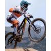 imageOutdoorMaster Full Face Mountain Bike Helmet for Men ampamp WomenTwo Removable Chin Pad Mountain Bike Helmet Grizzly Ventilation Lightweight Racing Downhill DH BMX MTB HelmetAzure Blue
