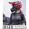 imageOutdoorMaster Full Face Mountain Bike Helmet for Men ampamp WomenTwo Removable Chin Pad Mountain Bike Helmet Grizzly Ventilation Lightweight Racing Downhill DH BMX MTB HelmetFlaming Red