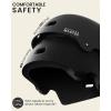 imageOutdoorMaster Skateboard Cycling HelmetBeetles SnugBike Helmet for Adults Youth ampamp KidsTwo Removable Liners Ventilation MultiSport Commuter Scooter Roller Skate Inline Skating LongboardBlack