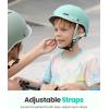 imageOutdoorMaster Toddler Helmet Toddler Bike Helmet Bike Helmet for Youth Boys ampamp Girls Kids Helmet with Visor Dial Fit Adjustment Ventilation MultiSport Helmet for Bicycle Skate Scooter LongboardMatte Green