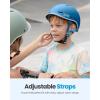 imageOutdoorMaster Toddler Helmet Toddler Bike Helmet Bike Helmet for Youth Boys ampamp Girls Kids Helmet with Visor Dial Fit Adjustment Ventilation MultiSport Helmet for Bicycle Skate Scooter LongboardMatte Navy